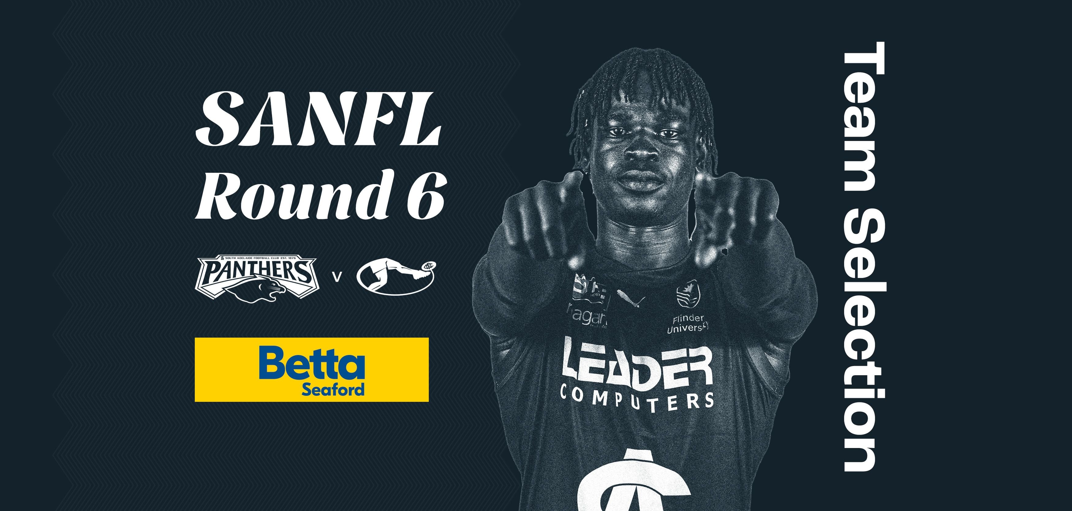 BETTA Team Selection: SANFL Round 6 v Norwood BETTA Team Selection: SANFL Round 6 v Norwood